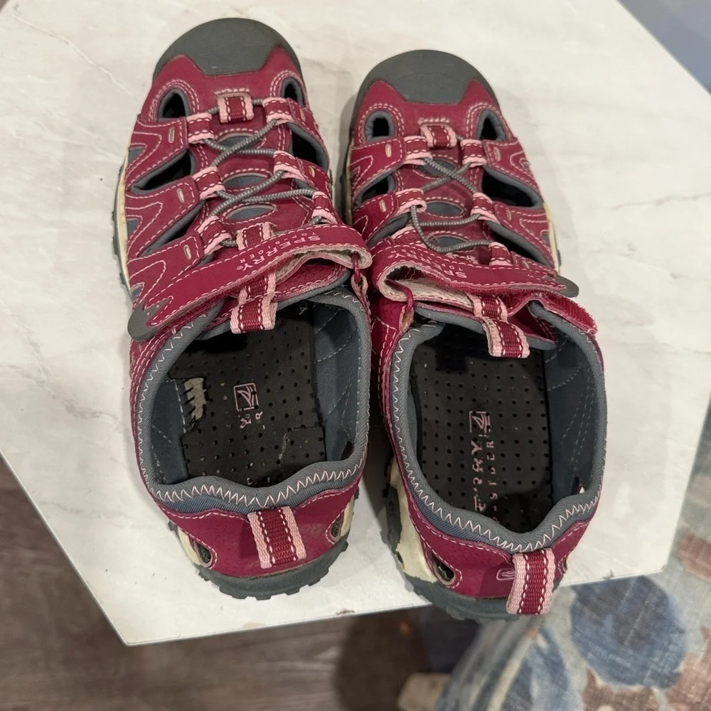 🔥Sperry Kids Shoes - Red and Gray🔥